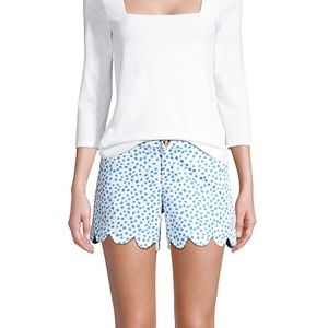 Lilly Pulitzer Buttercup Shorts 4 Zanzibar Dot
